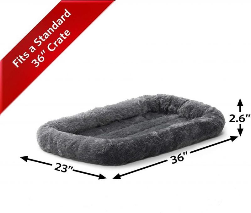 Ultra-Soft Faux Fur Dog Sofa Bed Durable Dog Mattress with Top-Quality Stitching