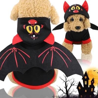 New Bats Wing Halloween Christmas Day Costume Funny Transformed Into Dog Clothes