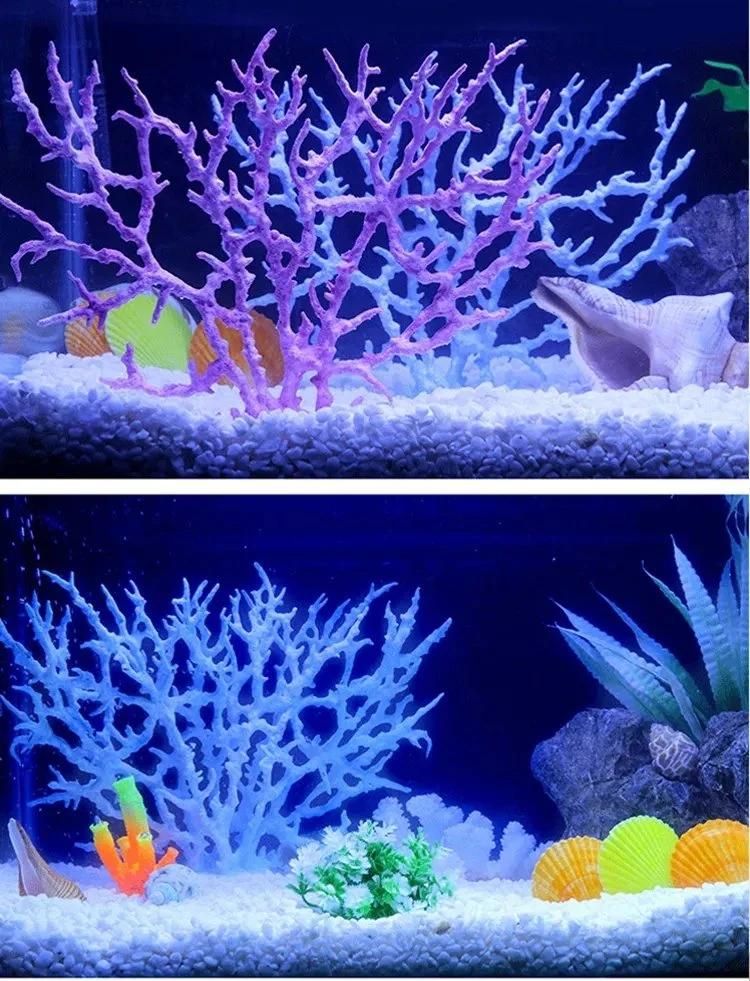 Artificial Aquatic Plants Coral Fish Tank Aquarium Landscaping