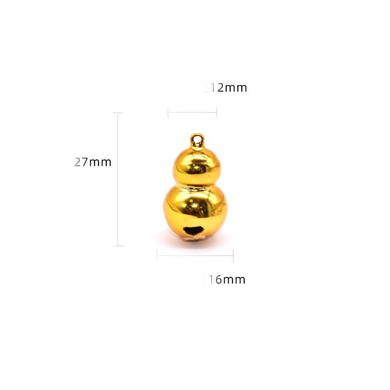 DIY Jewelry Accessories Metal Crafts Wrinkle Paint Metal Copper Bell Water Drop Type Water Piano Bell