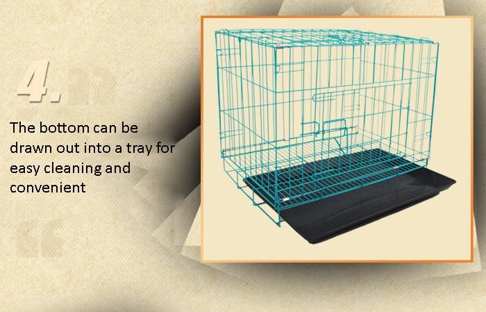 Dog Cage Small Dog Teddy Dog Pet Cage with Toilet Indoor Medium Kennel Cat Cage Supplies