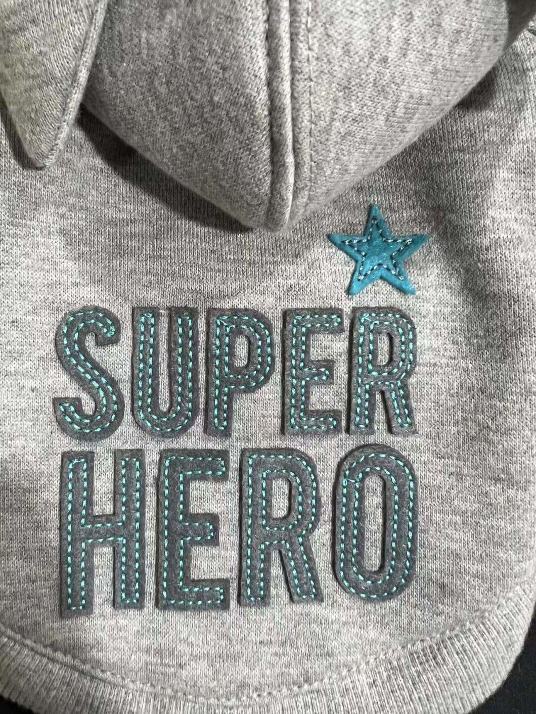 Super Hero Pet Clothing Designer Clothes Dog Hoodie