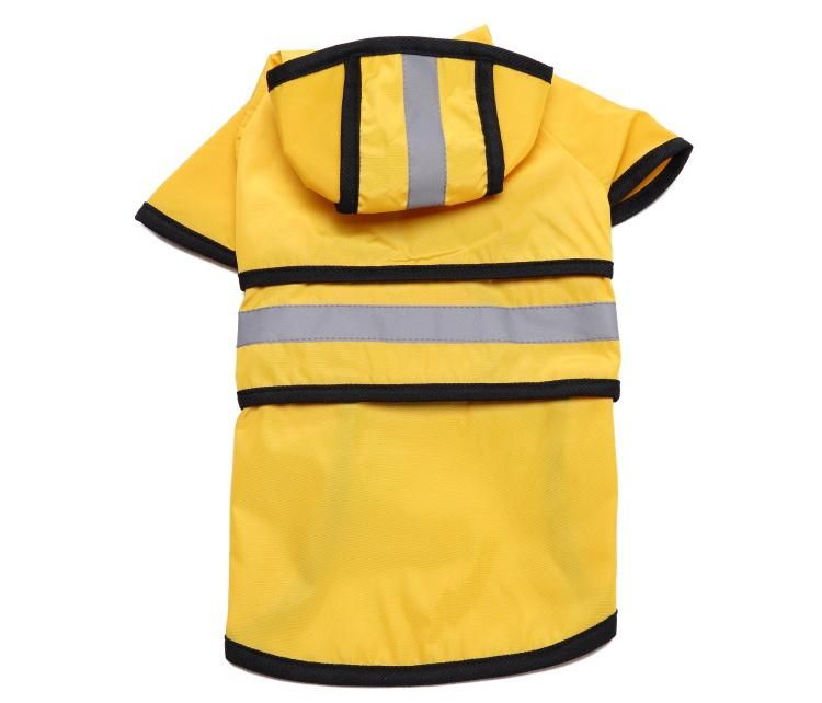 Retail Waterproof Outdoor Reflective Tape Dog Rain Coat Puppy Pet Vest