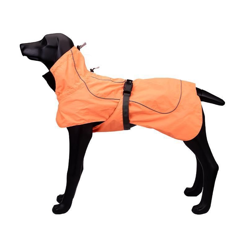 Dog Jacket, Raincoat Waterproof Jacquard The Neckline Is Specialy for Neck Protection