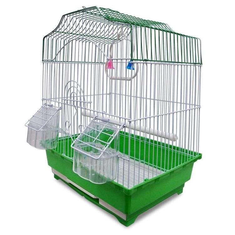 Small Flight Parakeet Parrot Bird Cage for Finches Canaries Lovebirds Pet Birdcage Factory Wholesale