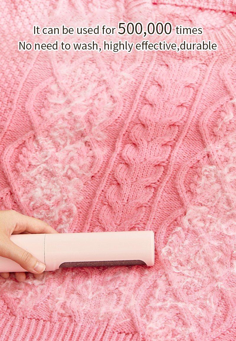 Waterproof Comfortable Touching Plastic Polyester Hair Remover Roller Brush