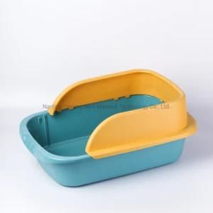 New Green Medium Anti Splashing Cat Litter Box