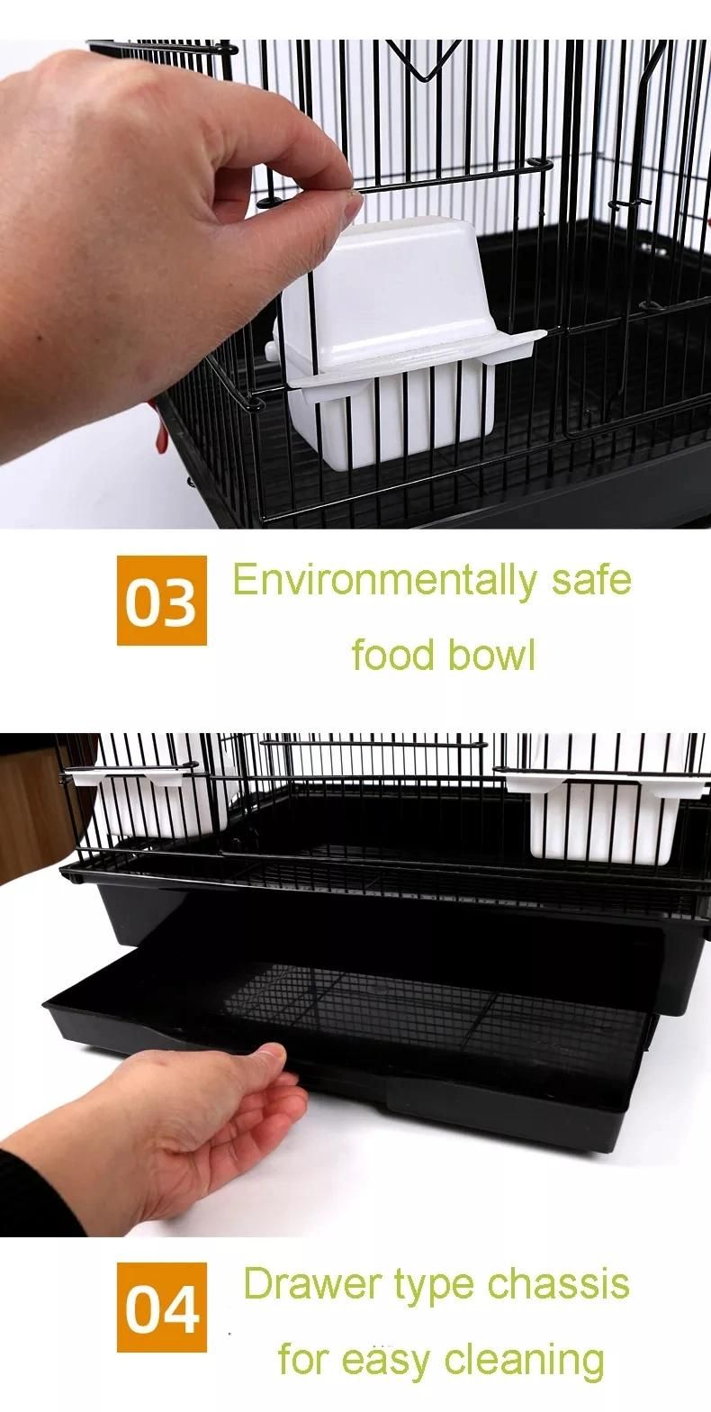 Factory Direct Large Parrot Cage Outdoor Multi Layer Bird Cage