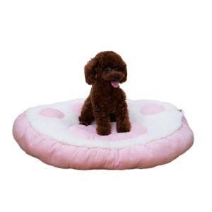 Super Soft Pet Mat Cat Paws Cute Shape Bed for Kitties Orthopedic Pet Bed