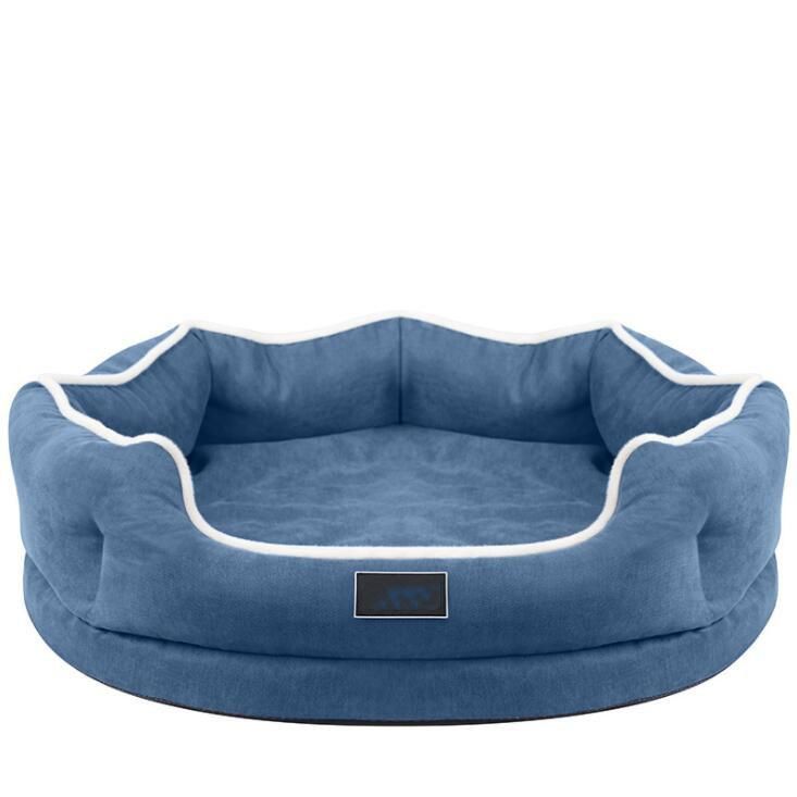 Fast Delivery of Memory Foam Velvet Pet Bed with 3 Colors Option