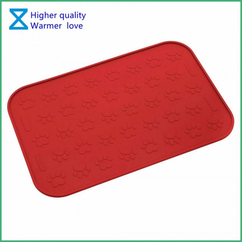 China Factory Hot-Selling High Quality 100% Silicone Pet Feeding Mats for Dog Cats with Eco-Friendly Materials