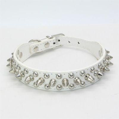 Wholesale Luxury Collares De Perros Al Por Mayor Zinc Alloy Rivets Collars for Shar Pei Golden Retriever