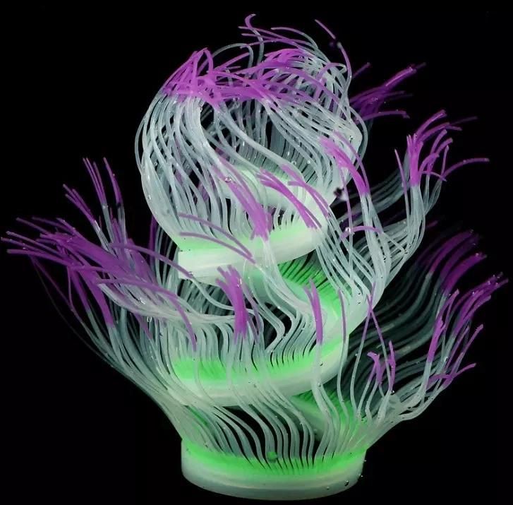 Artificial Aquatic Coral Variable Sea Anemone Aquarium Ornament