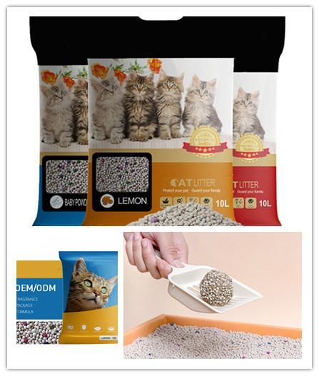Manufacturer Custom New Design Long-Term Deodorization Fresh Bamboo Cat Litter