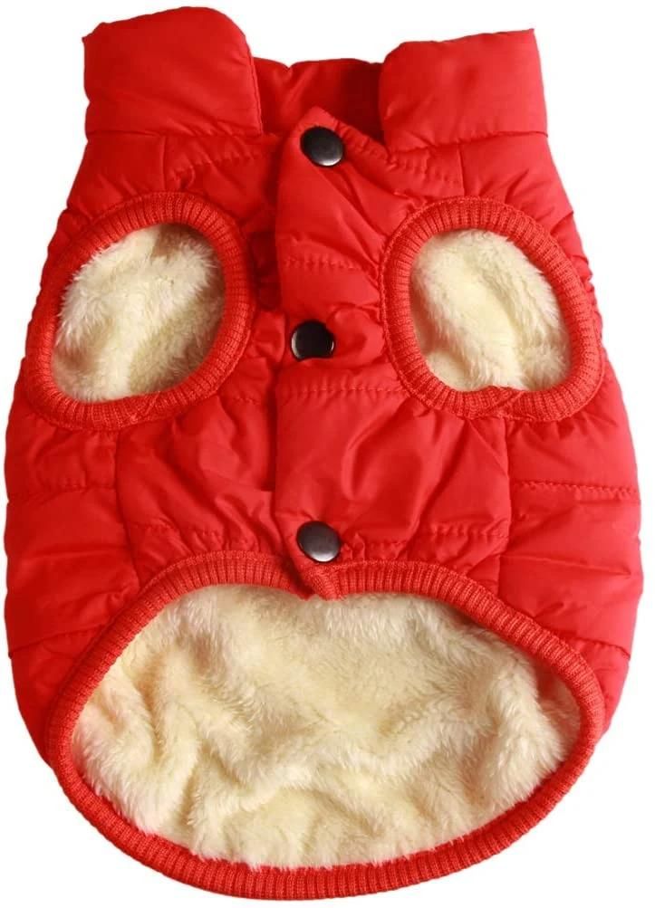 Cold Weather Soft Windproof Small Dog Coat