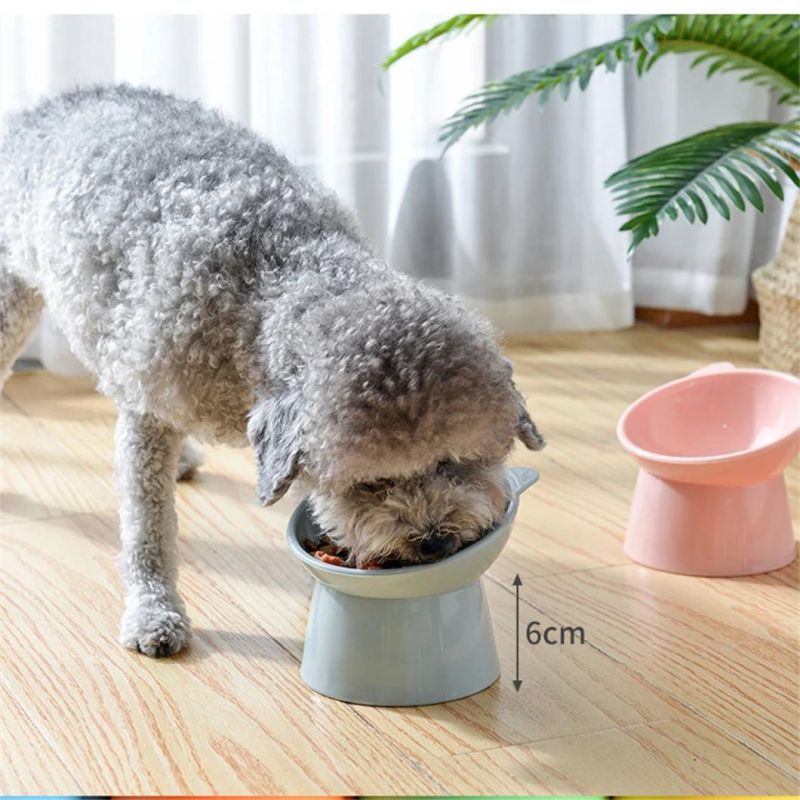 Cat Bowl High Foot Dog Bowl Pet Food Water Bowl
