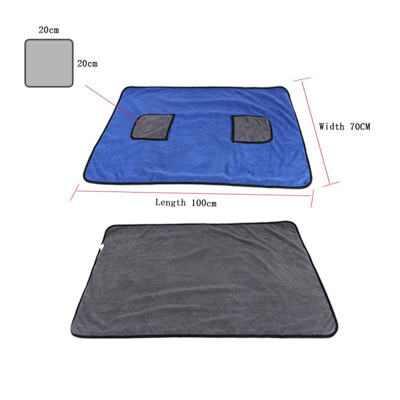 Super Absorbent Microfiber Fast Dry Pet Product Soft Pet Bath Towel