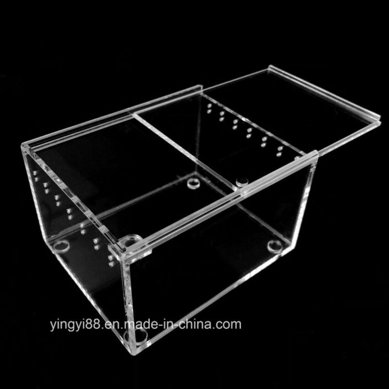 Wholesale Factory Customized Acrylic Reptile Terrarium Cages