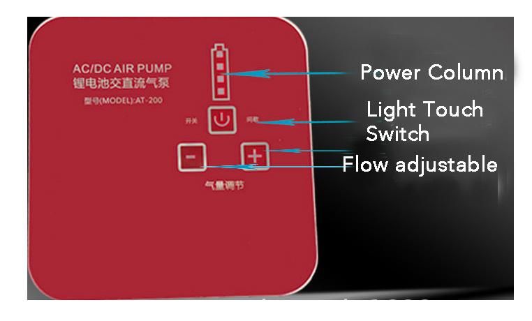 Pneumatic Tool for Aquarium Fish Tanks Air Pump 3W