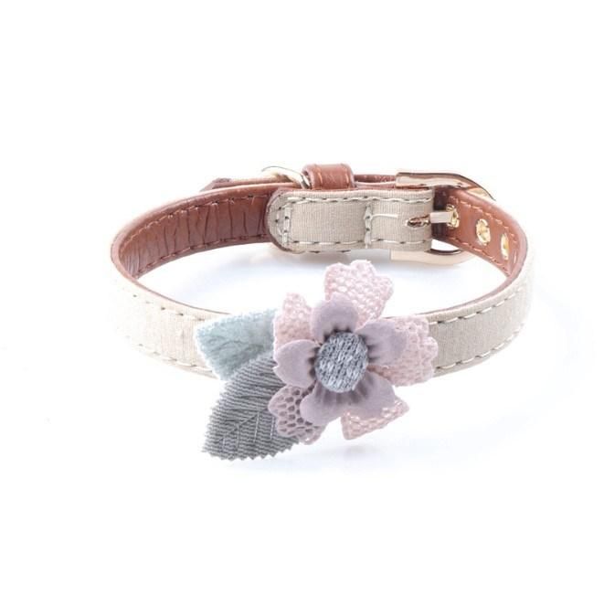 Floral Elegant Dog Collar & Cat Collar with Fast Delivery &No MOQ
