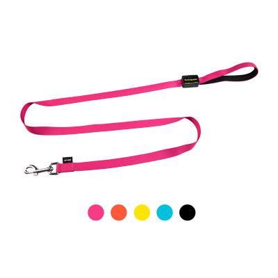 LED Light-up Retractable Dog Leash with Reflective Elements Durable Fashion Ergonomic Design