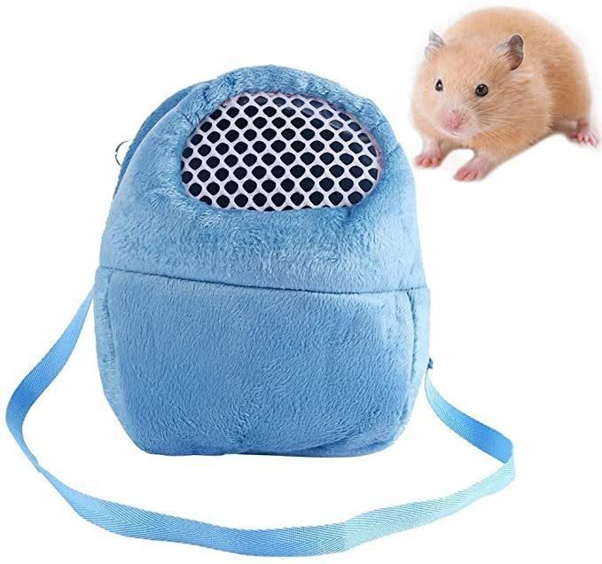 Portable Travel Small Animal Guinea Pig Chinchilla Outgoing Sling Handbag Backpack Pet Hamster Carrier Bag