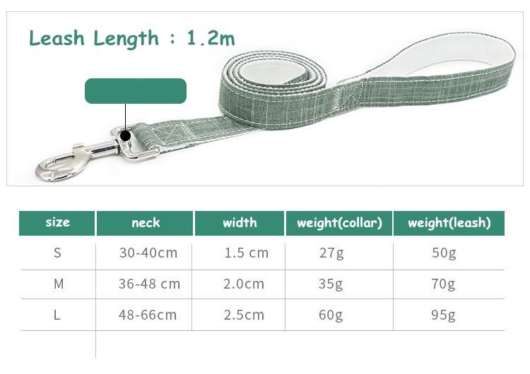 Custom Design Soft Neoprene Padded Adjustable Pattern Cute Sublimation Heat Transfer Polyester Dog Collar Leash