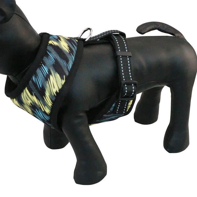 Wholesale Mulicolour Soft Mesh Protective Buckle Pet Dog Harness