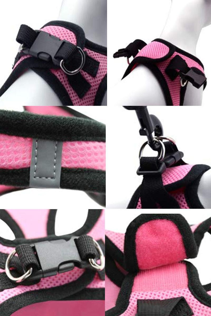 Dog Chest Harness, All-Weather Mesh Vest and Chest Harness, Suitable for Small and Medium-Sized Dogs, The Dog Harness Is Breathable and Not Stuffy, 2021