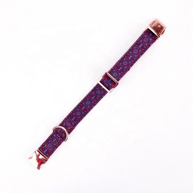 Unique Printing Fabric for Chinese National Style Painting Dog Leash
