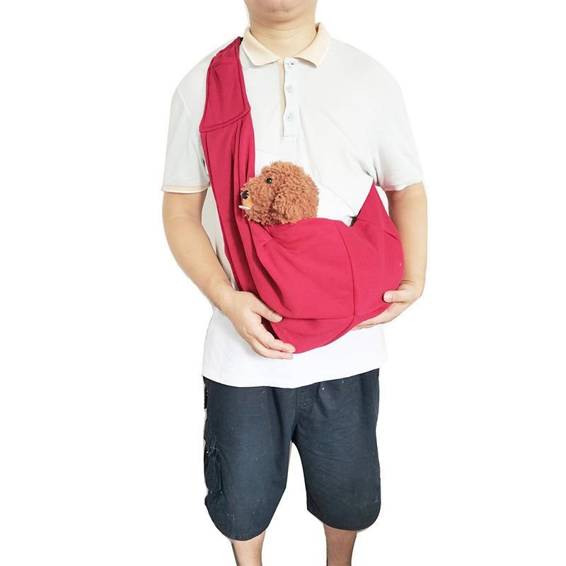 Wholesale Portable Pet Travel Carrier Bag Breathable Single Shoulder Dog Bag for Small Dogs and Cats
