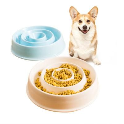 Dog Bowl Feeder Stop Bloat Food Slow Feed Bowl