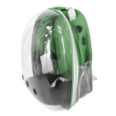 Breathable Backpack Space Capsule Transparent Outdoor Dog Cat Pet Parrot Bird Carrier