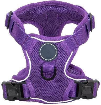 Highly Reflective Easy to Wear Mesh Dog Harness for Large Dogs