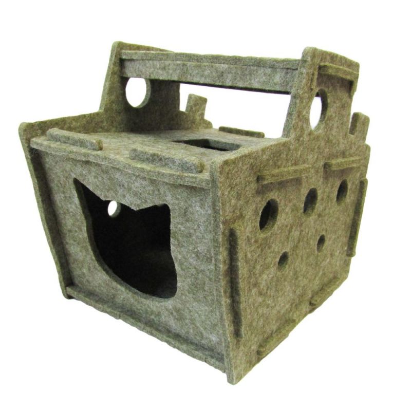 Shake Pirate Ship Pet Cat House Cat Toy