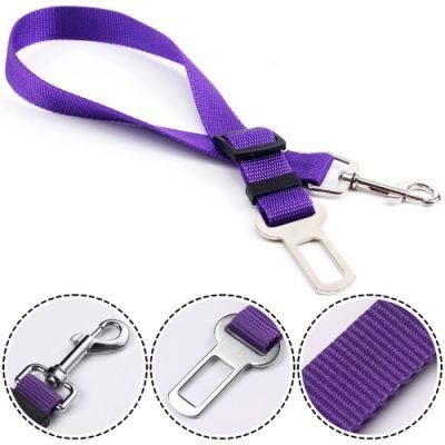 Heavy Duty Custom OEM Nylon Pet Safety Leads Car Seat Belt