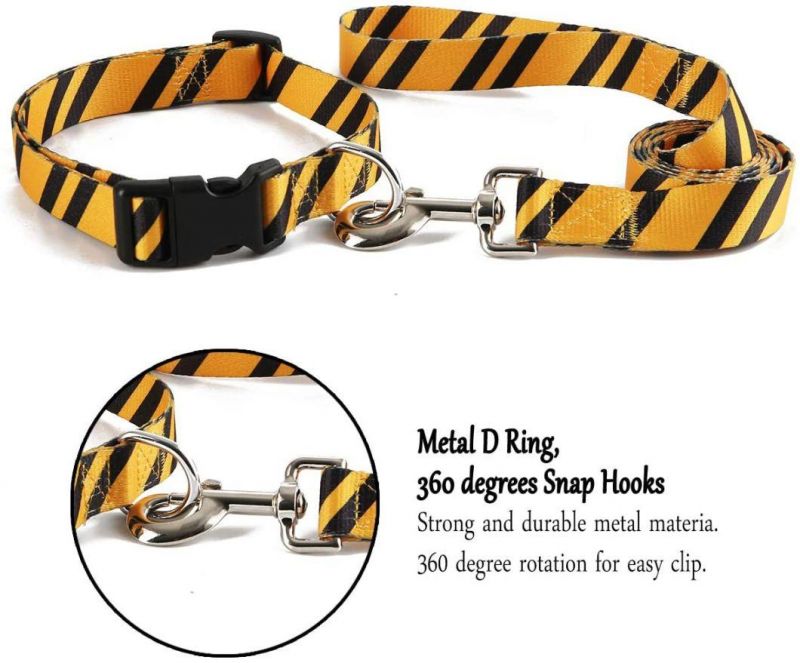 Nylon Fabric with High Density Webbing Halloween Dog Collar