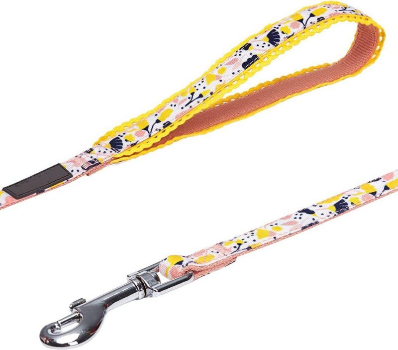 Custom Pattern Sublimation Polyester Dog Leash