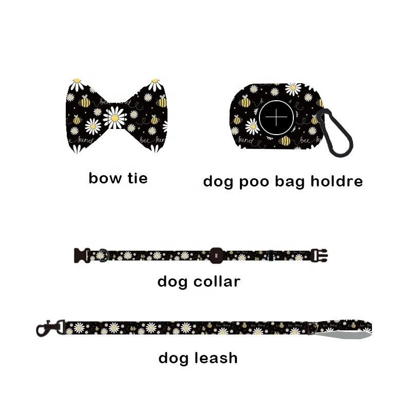 Pet Dog Lead and Harness Adjustable Dog Accessory Soft Pet Leads