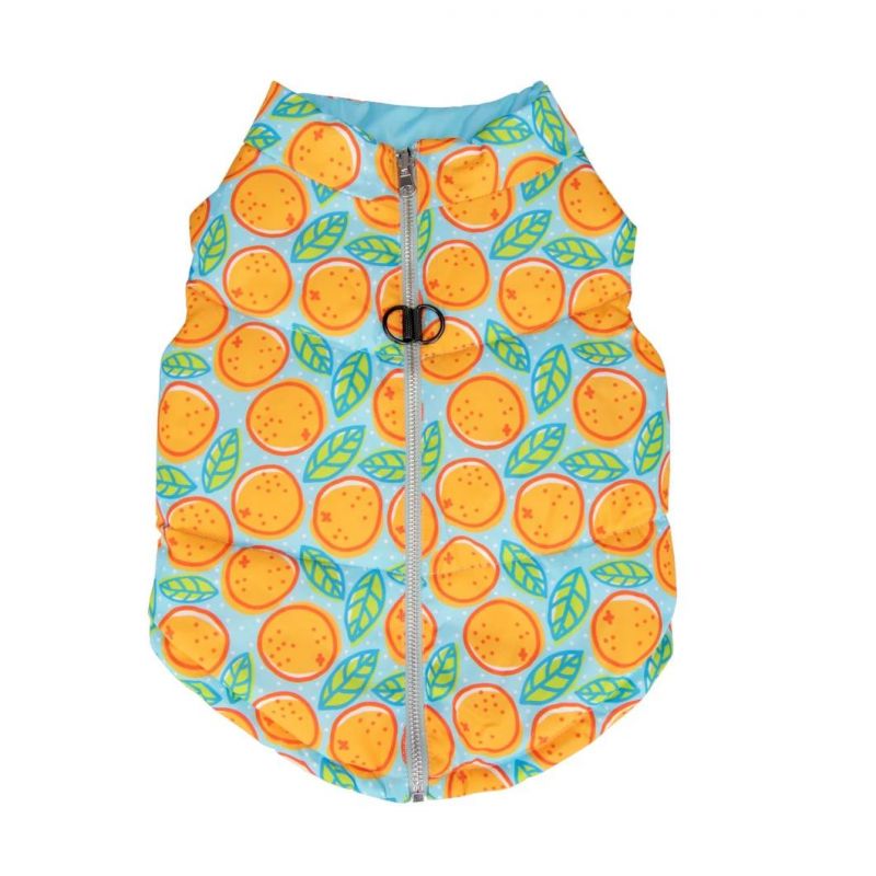 Factory Direct Pet Accessories Supplier Duo Reversible Dog Raincoat Pet Products