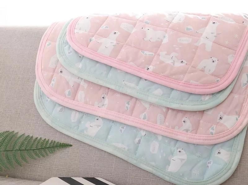 No Freeze Self Cooling Pet Mat Summer Pressure Anti-Moisture Cooling Mat for Kennel Sofa Bed Floor Car Seats Dog Waterproof Bed
