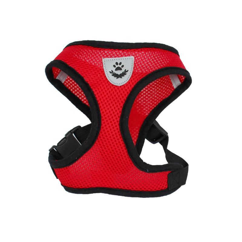 Wholesale Dog Vest Pet Clothes Pet Breathable Mesh Dog Vest Harness with Dog Leash