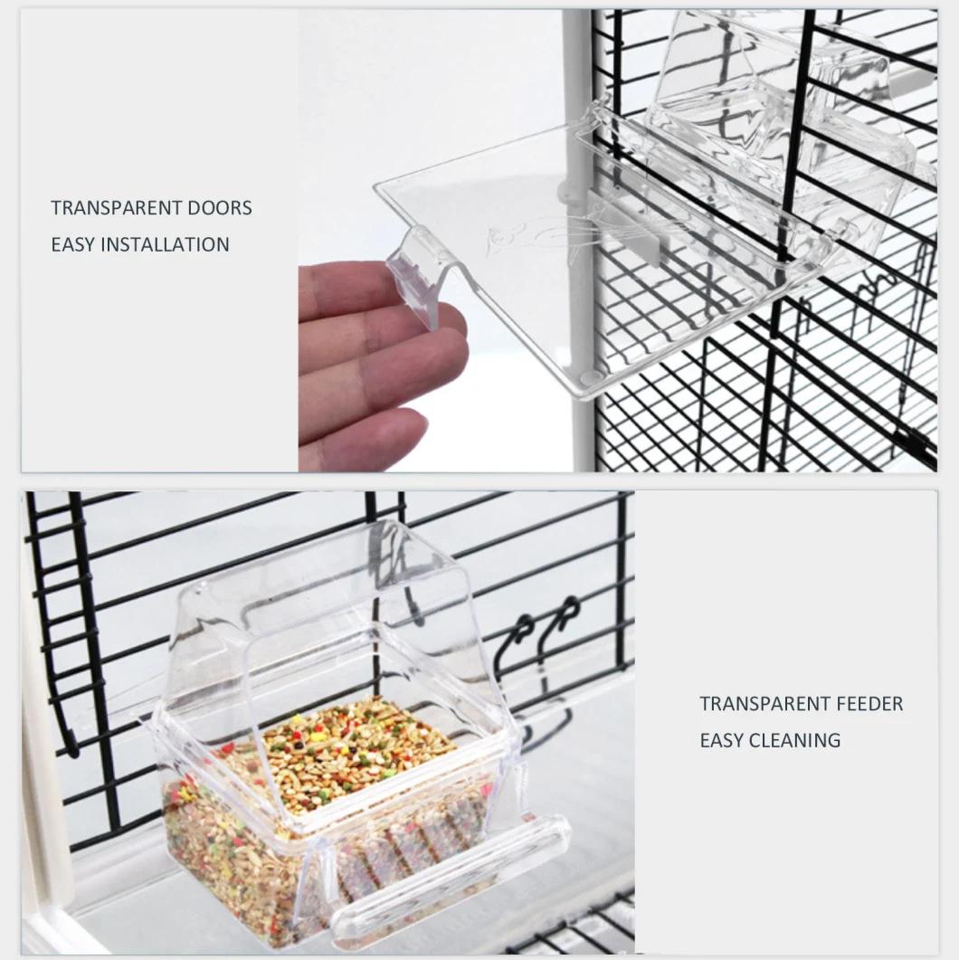 Customize OEM ODM Portable Parrot Starling Fancy Large Breeding Birds Cages