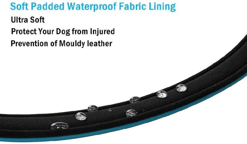 Durable Adjustable Leather Pet Collars for Small Medium Large Dogs