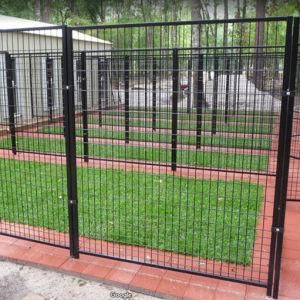 Powder Coated Dog Kennel Fence House
