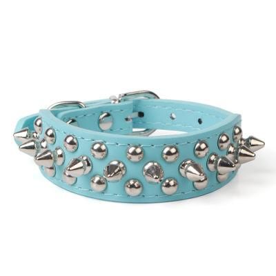 Adequate Sustainable Pet Supplies Various Colors Rivets Pet Collar