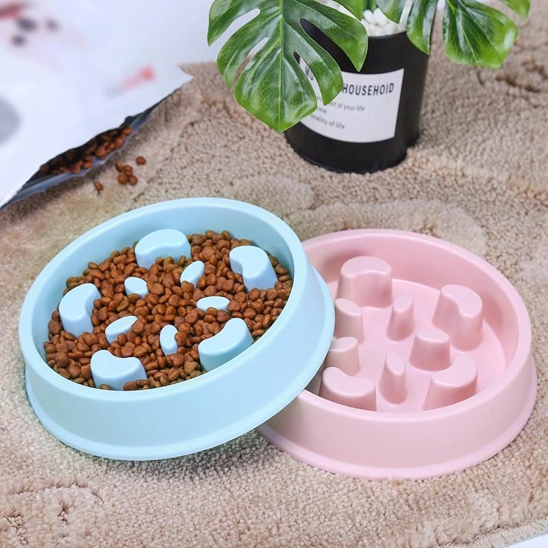 Wholesale Custom Logo Pet Fun Feeding Custom Food Slow Eat Pet Feeder Dog Bowl