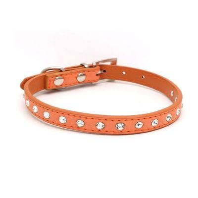 Rhinestone Pet Collar Sparkly Crytal Diamonds Studded Cat Collar