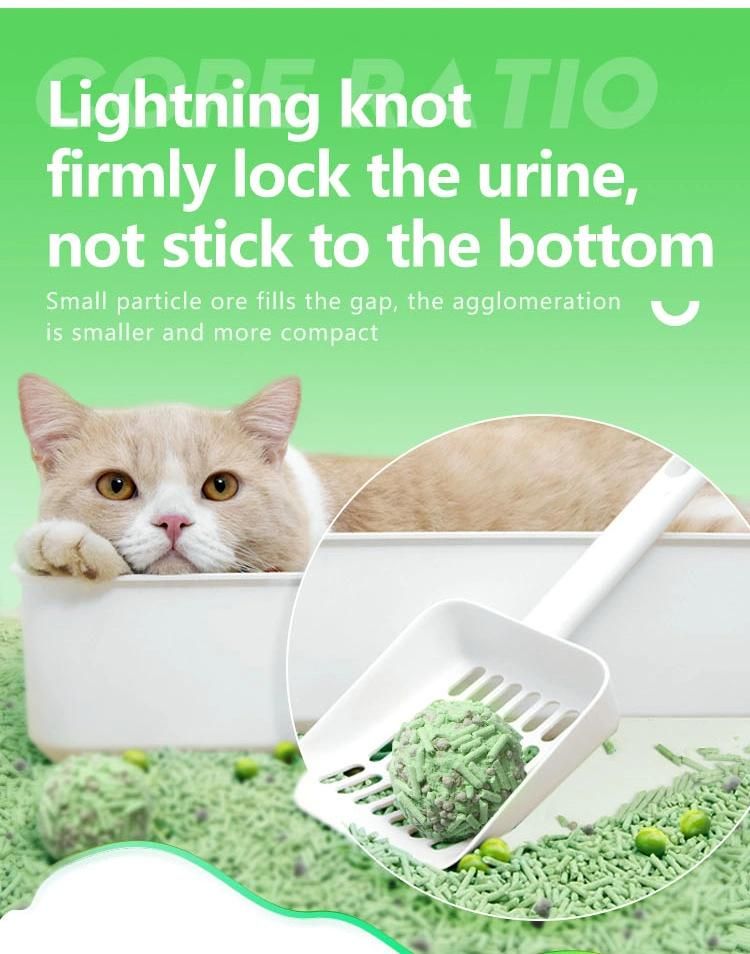 All Natural Clumping Kitty Litter Peach Tofu Litter Mix Bento Is Made by Bean Dregs
