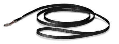 Nylon Dog Leash, Strong and Durable Traditional Style Leash with Easy to Use Collar Hook, Available in Multiple Widths and Colors